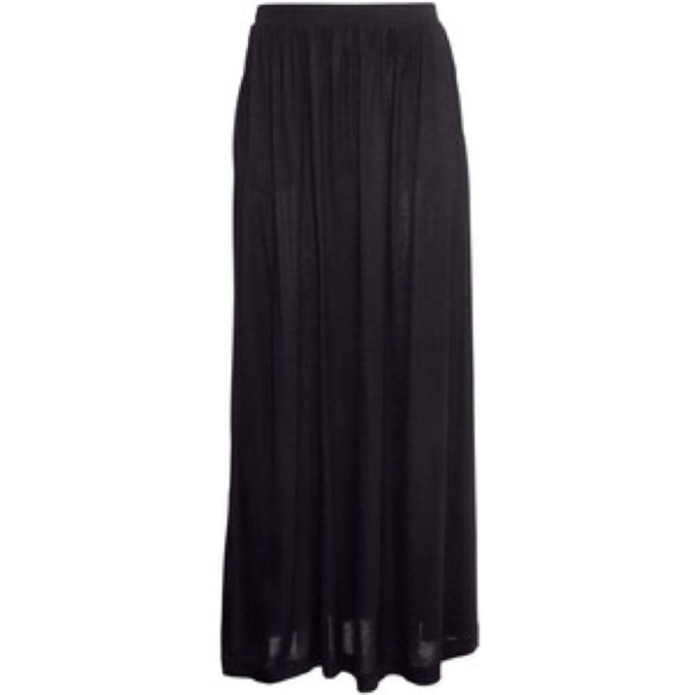 H&M jersey maxi skirt with pockets